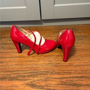 Elegant Red Heels for Women